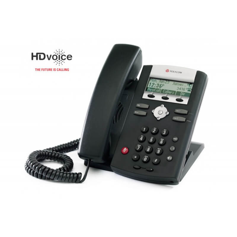 Polycom SoundPoint IP 321 - Высококачественный IP-телефон с технологией High Definition Voice