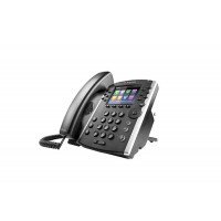 Polycom VVX 400 - Бизнес медиа-телефон с цветным дисплеем