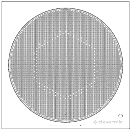 Потолочный микрофонный массив CleverMic MC10