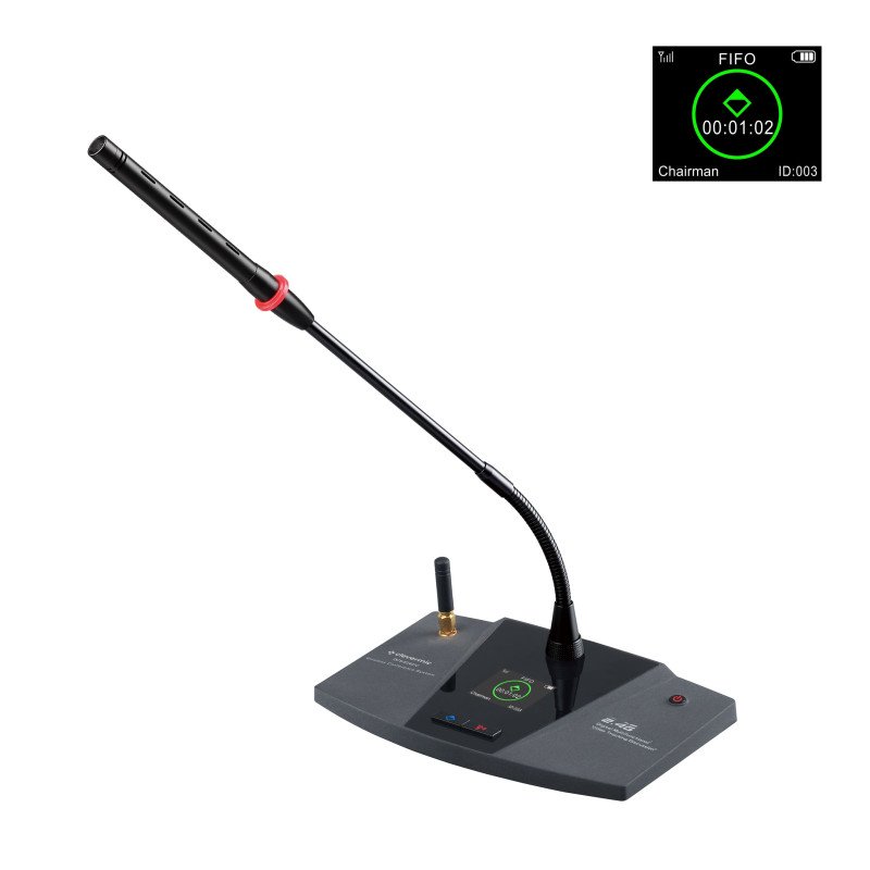 Микрофонный пульт председателя CleverMic DCS-E2401C (беспроводной)
