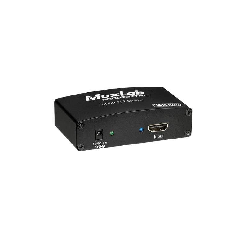 Распределитель сигнала HDMI 1X2 SPLITTER, UHD-4K Muxlab 500423 