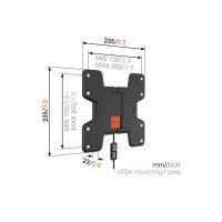 Крепления для дисплея Vogel's Professional WALL 2105 (настенное 19-37 '') 