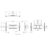 Крепления для дисплея Vogel's Professional PFW 6854 (настенное 37-65 '') 