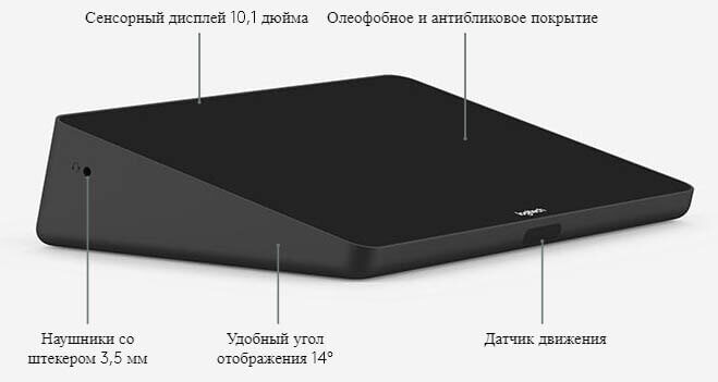 Передняя панель Logitech Tap